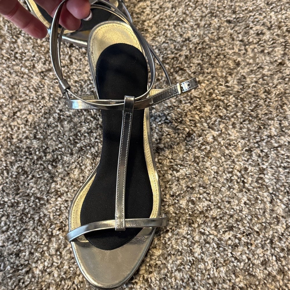 J. Crew Silver Women's Sandals